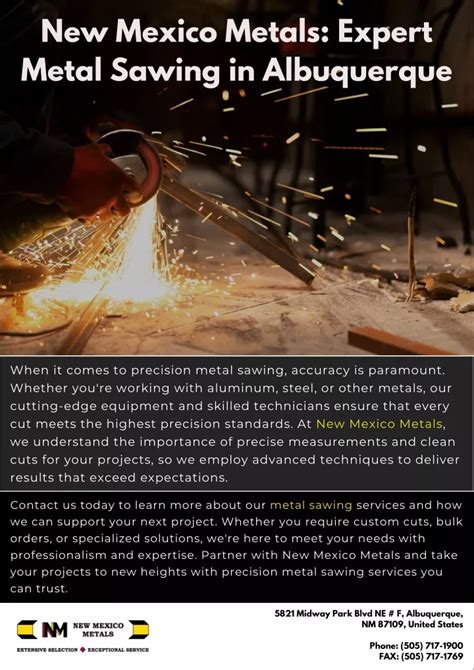 metal fabrication new mexico|new mexico metals albuquerque.